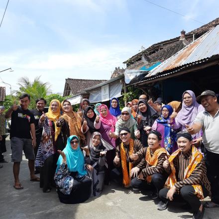 Kunjungan Tim Islam Itu Indah Trans TV ke Batik Nitik Trimulyo
