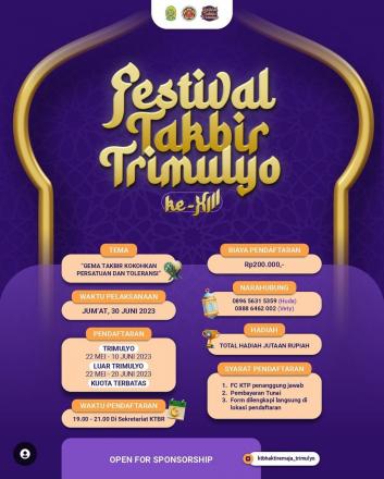 Festival Takbir Trimulyo 