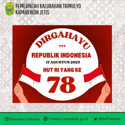 Dirgahayu Republik Indonesia ke 78