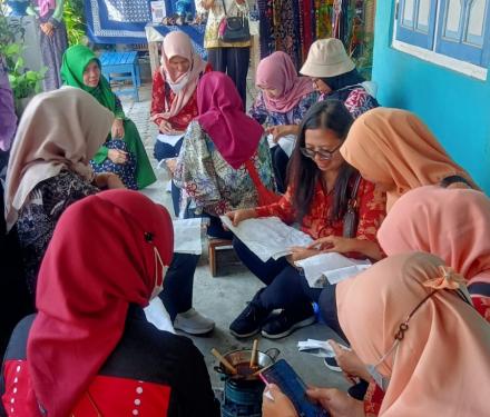 Kunjungan Dharma Wanita Persatuan BPBD Jawa Timur 
